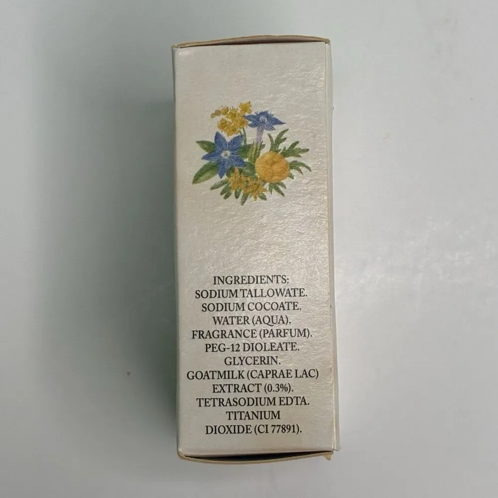 Vintage Crabtree And Evelyn Drawn From Nature Goat Milk Soap 40g 1.4oz New